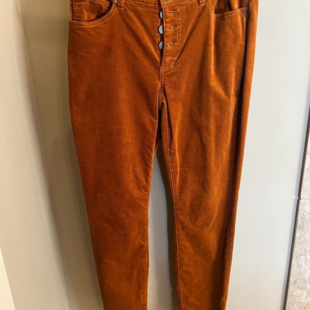 Cabi 6 Button Fly Skinny Cord Pants
